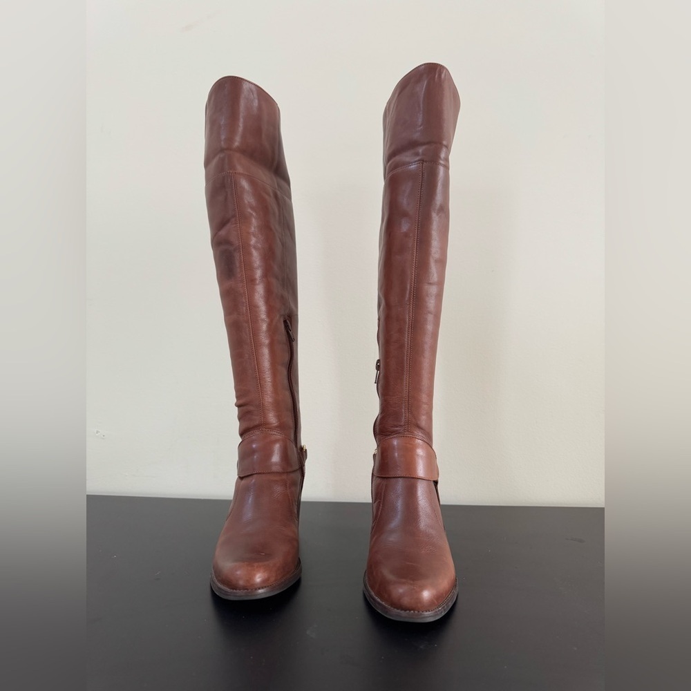 Truth or Dare by Madonna  Over the Knee, Brown Knee High Boots US 6 M - Picture 3 of 15